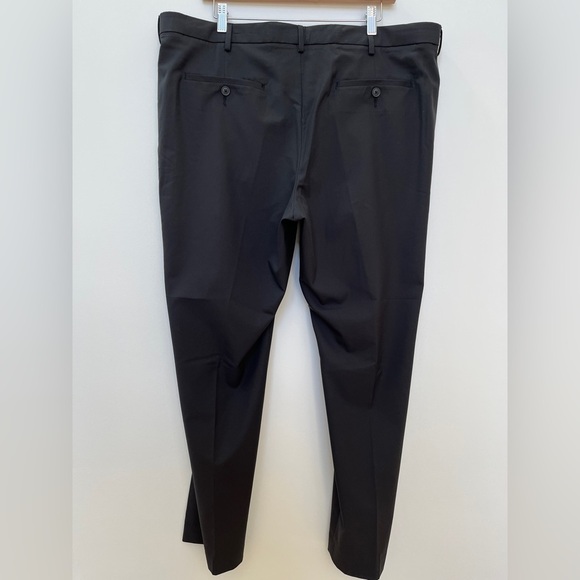 PERRY ELLIS Portfolio Men Black Lightweight Dress Pants Business Office Washable - Picture 4 of 10